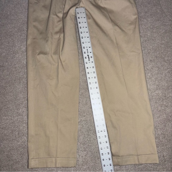 Bills Khakis Mens 36 Classic Fit Tan Chino Pants Made USA - Picture 9 of 14